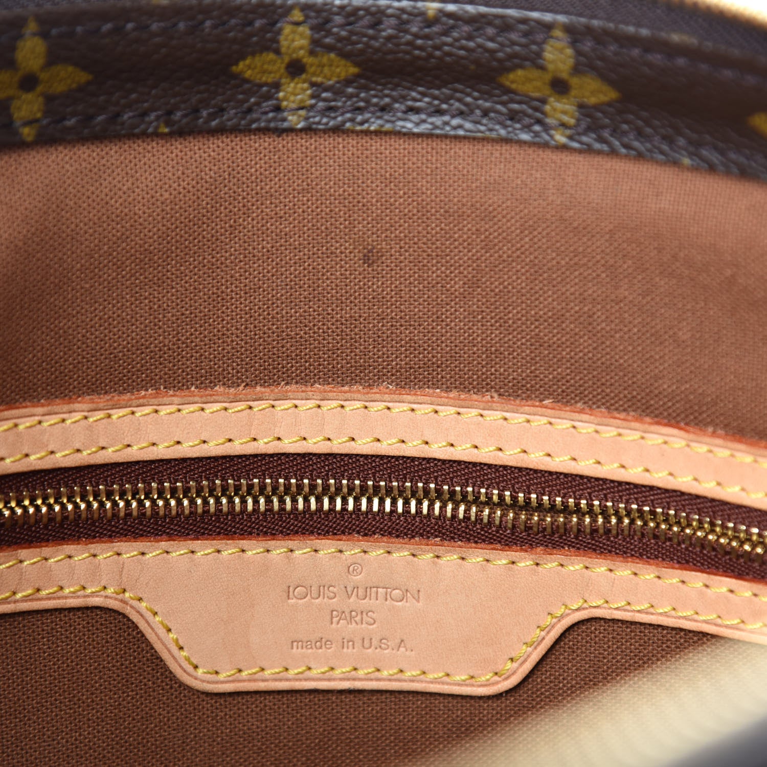 Louis Vuitton Monogram Cabas Mezzo 11 of 13