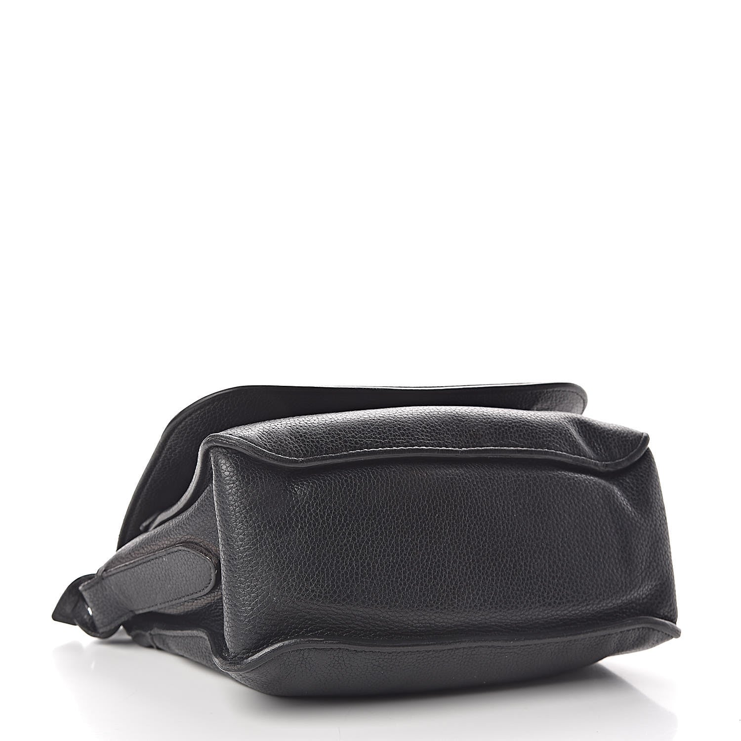 Alexander McQueen Grained Calfskin Padlock Crossbody Bag Black 4 of 13
