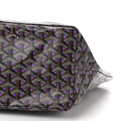 Goyard Goyardine Saint Louis Claire Voie PM Black Violet 11 of 11