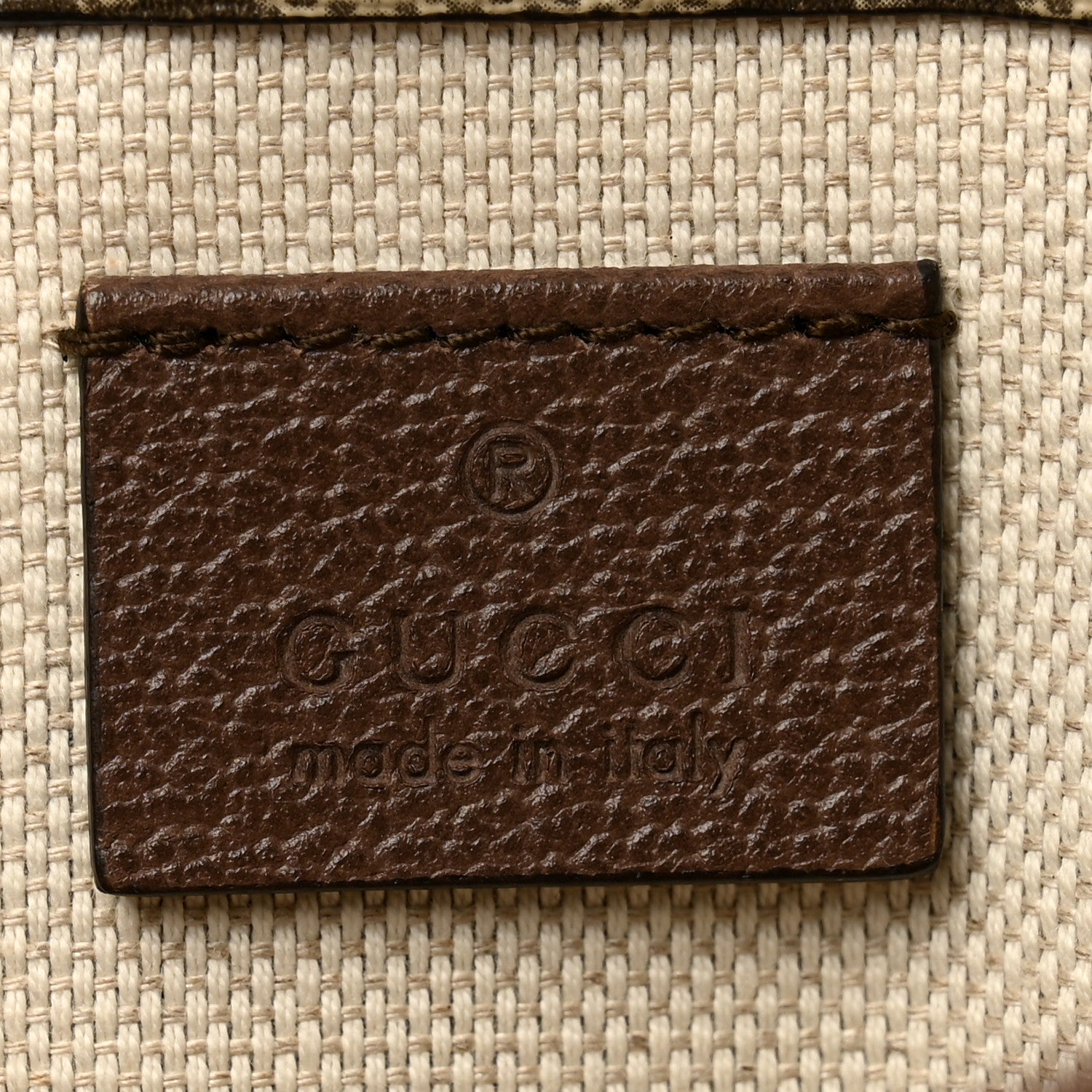 Gucci GG Supreme Monogram Neo Vintage Web Belt Bag Brown 6 of 10
