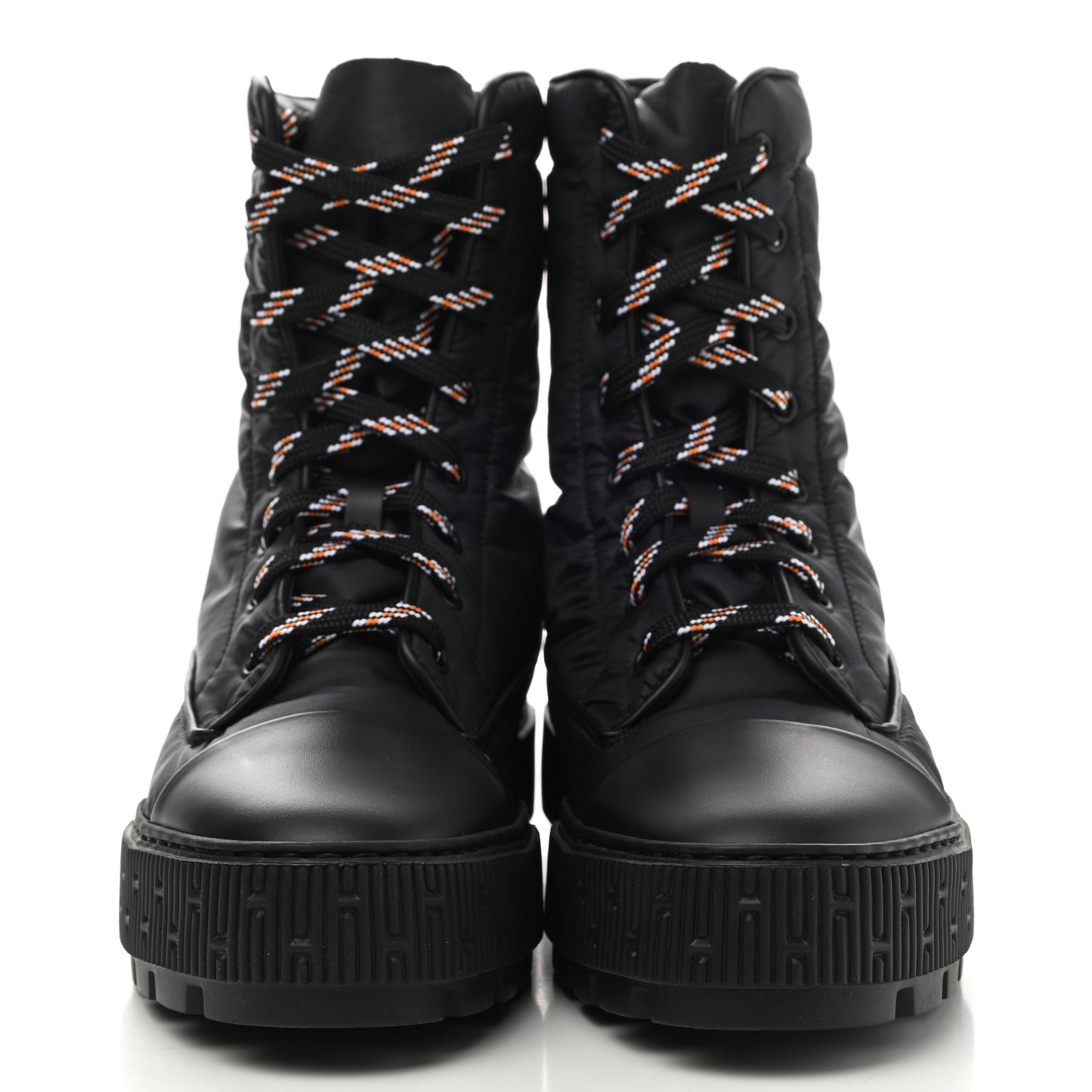 Calfskin Parachute Fresh Ankle Boots 38 Black