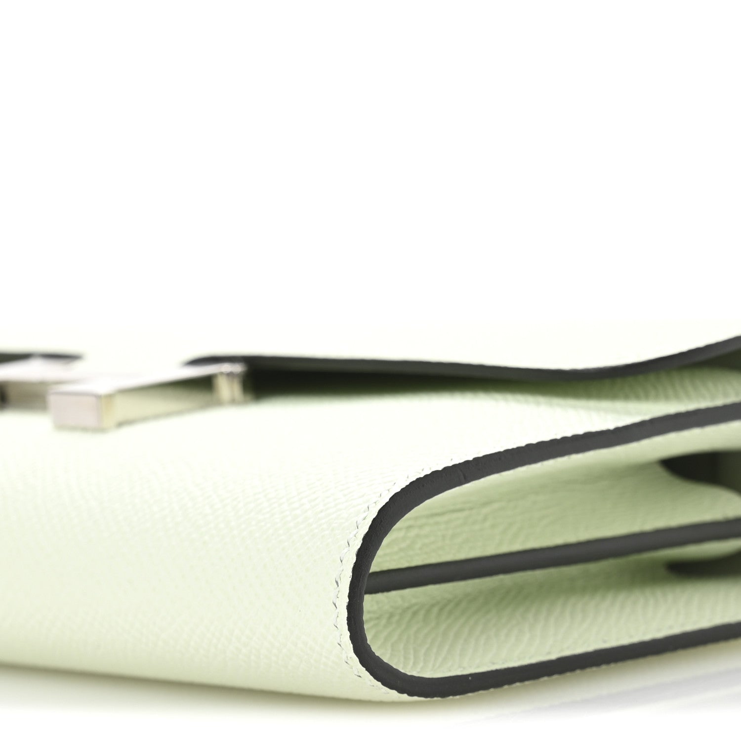 Hermes Epsom Constance Long To Go Wallet Vert Fizz 9 of 10