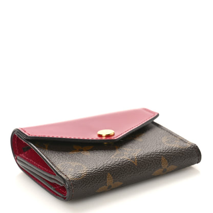 Louis Vuitton Monogram Zoe Wallet Fuchsia 4 of 8