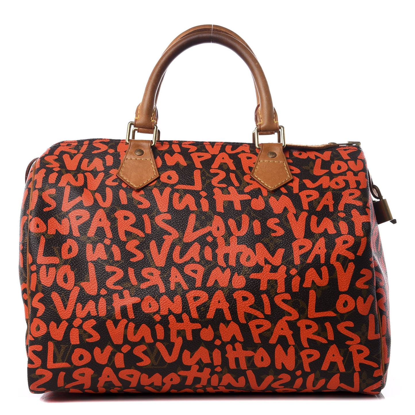 Monogram Graffiti Speedy 30 Orange