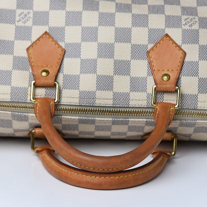Louis Vuitton Damier Azur Speedy 30 13 of 19
