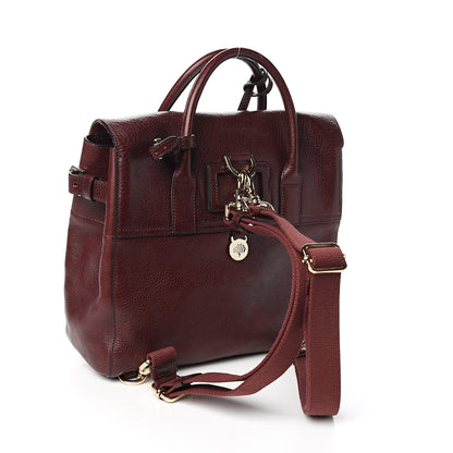 Mulberry Natural Leather Cara Delevigne Convertible Satchel Oxblood 2 of 10