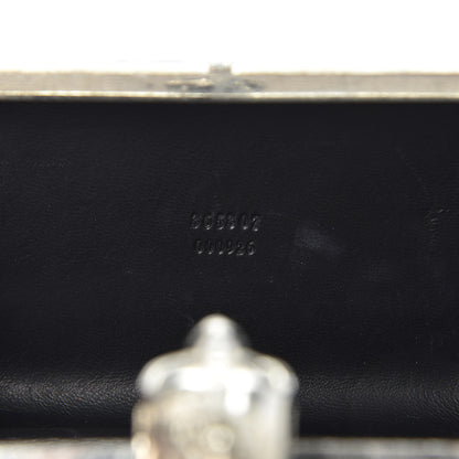 Alexander McQueen Patent Punk Skull Box Clutch Black 8 of 9