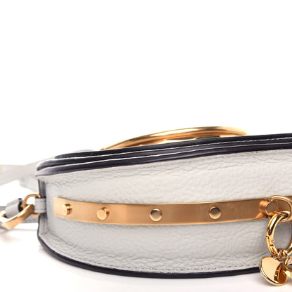 Chloe Calfskin Small Nile Bracelet Minaudiere Bag Airy Grey 9 of 11