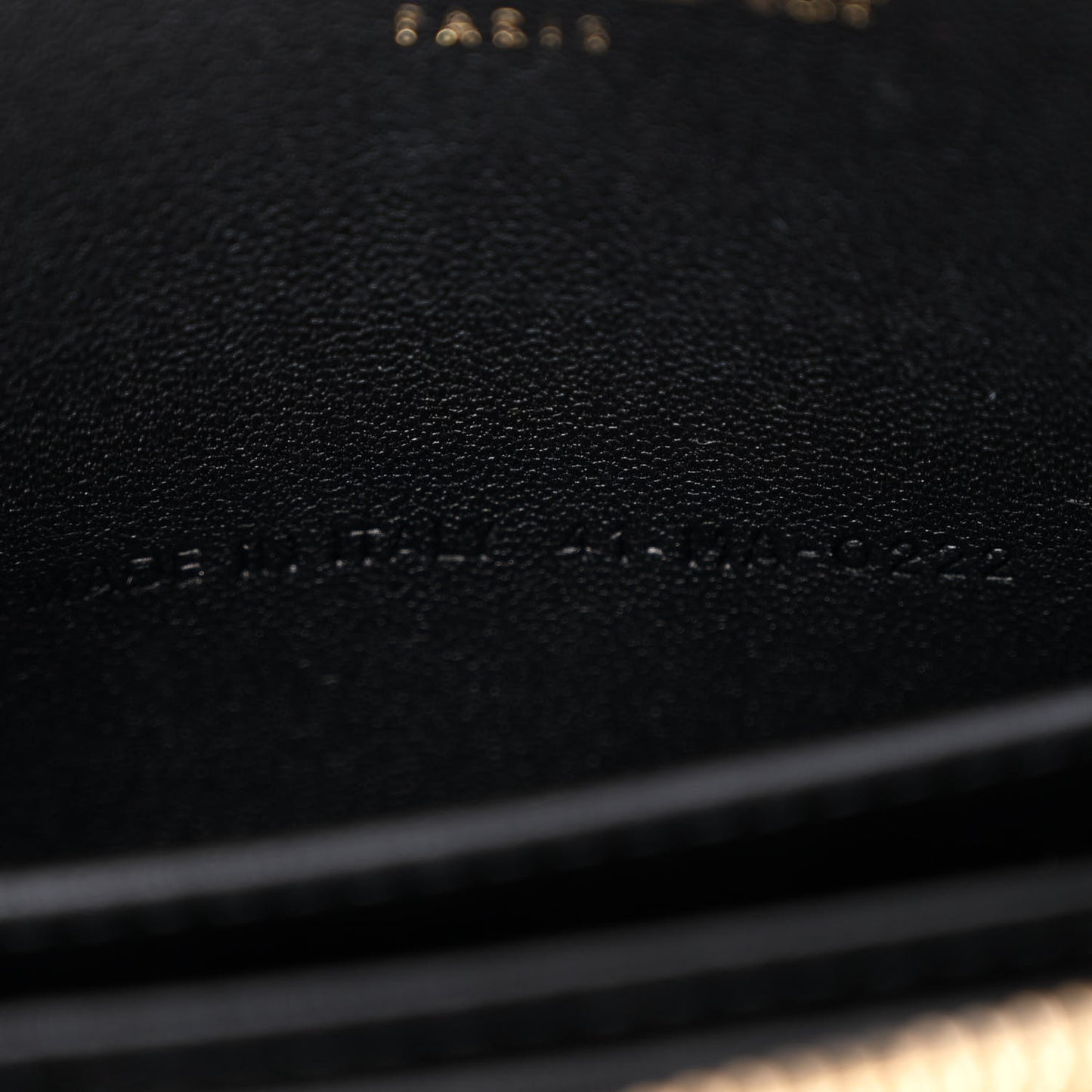 Lambskin Cannage Lady Dior Pouch Black