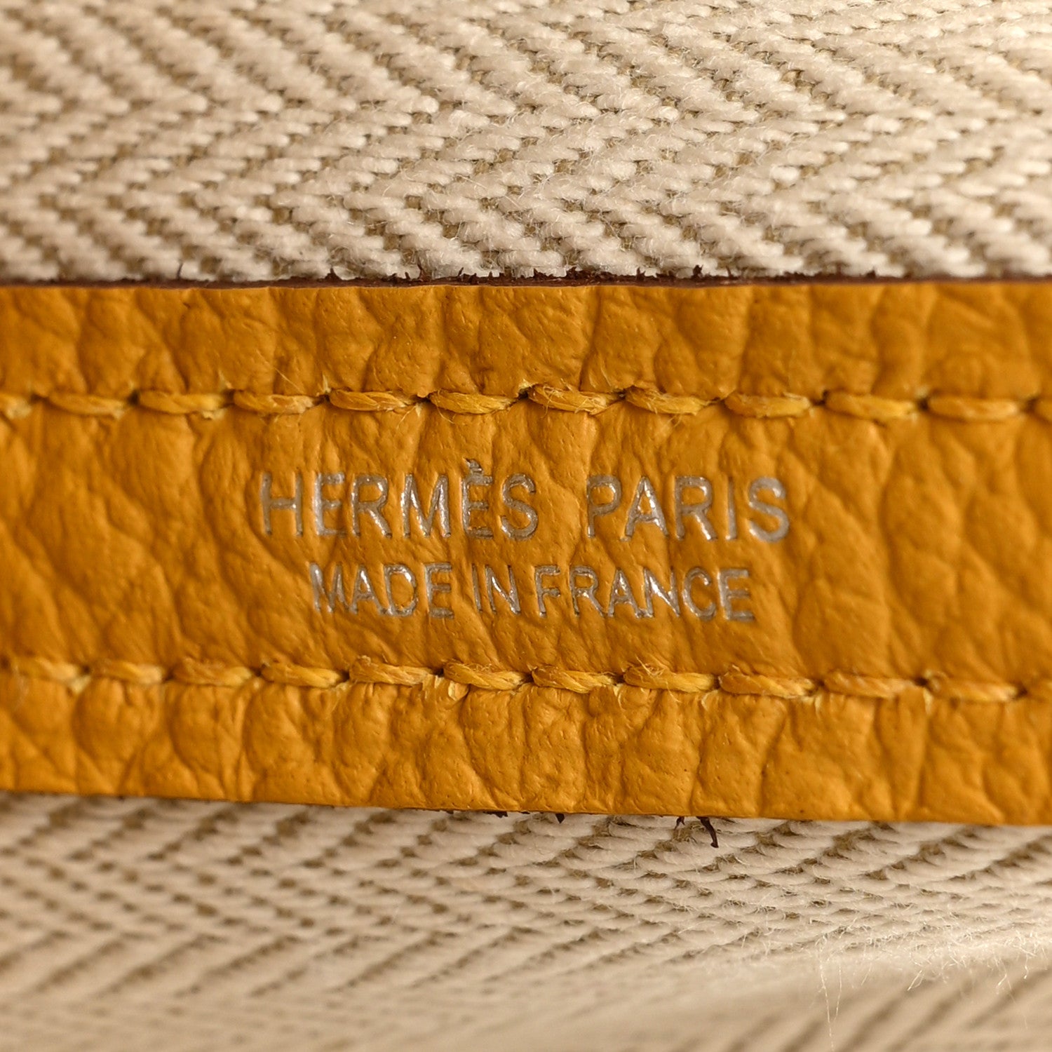 Hermes Negonda Garden Party TPM 30 Jaune Ambre 5 of 10