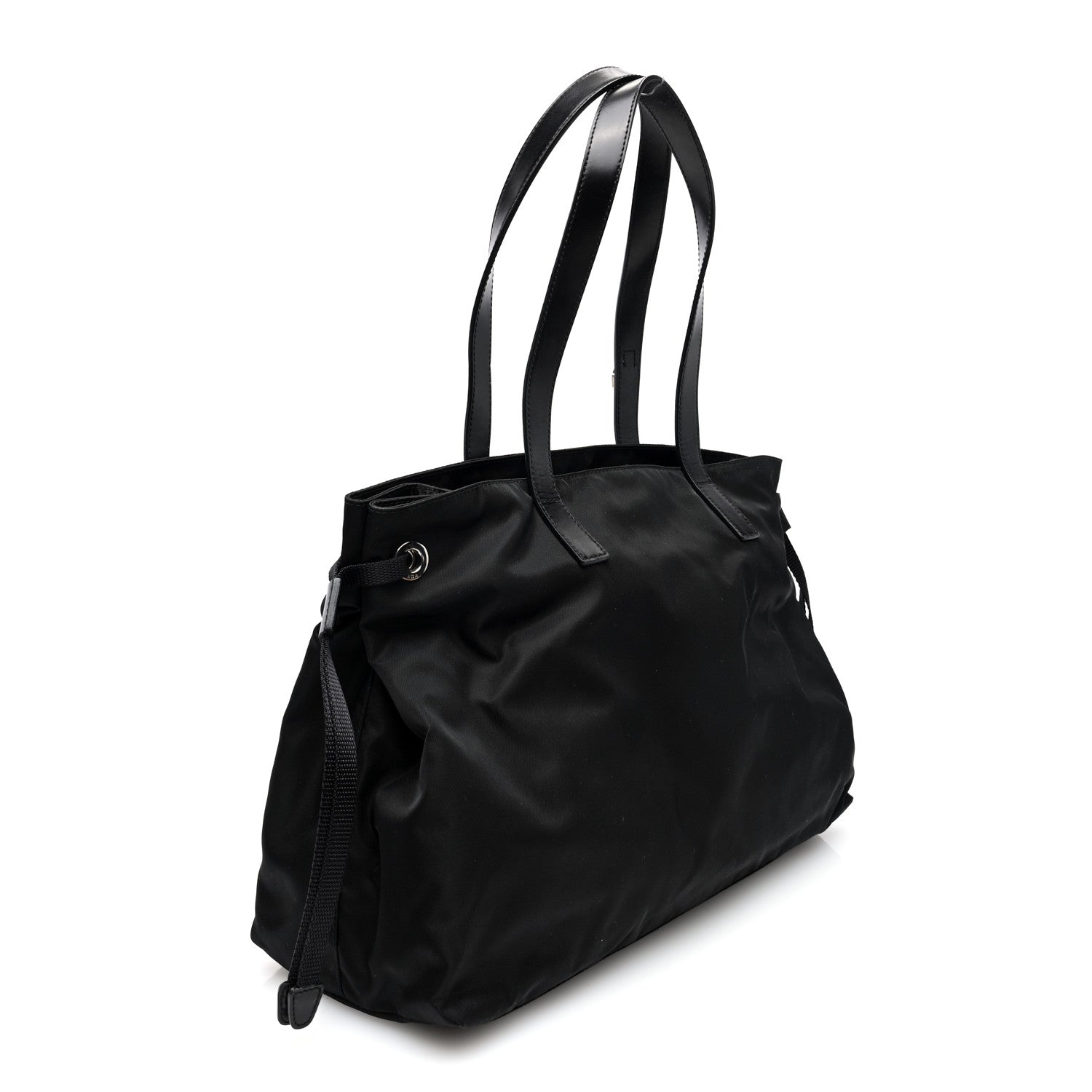 Prada Nylon Vela Shopping Tote Black 3 of 9