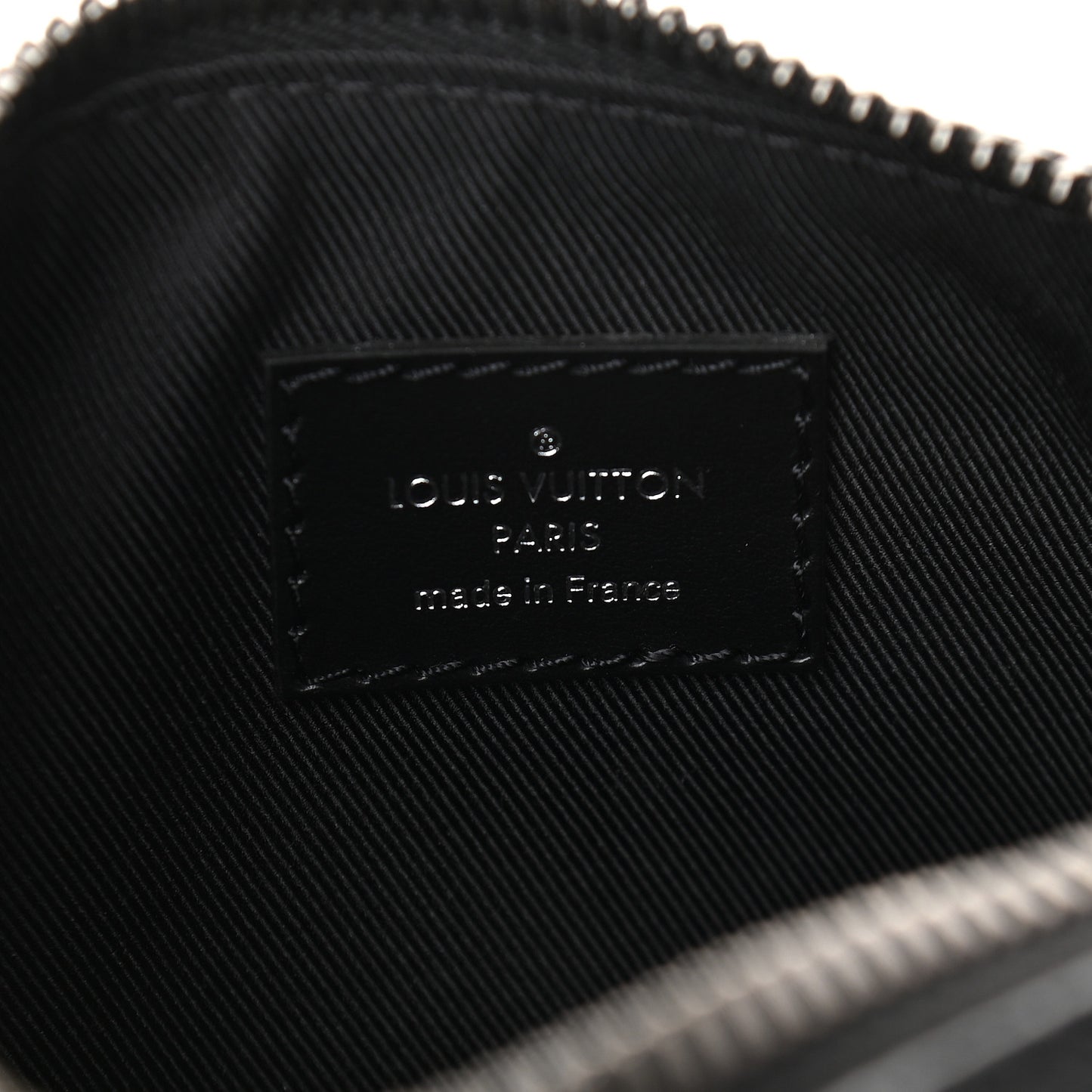 Reverse Monogram Eclipse Keepall XS Black