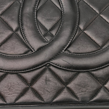Chanel Lambskin Quilted Medallion Tote Black 12 of 12