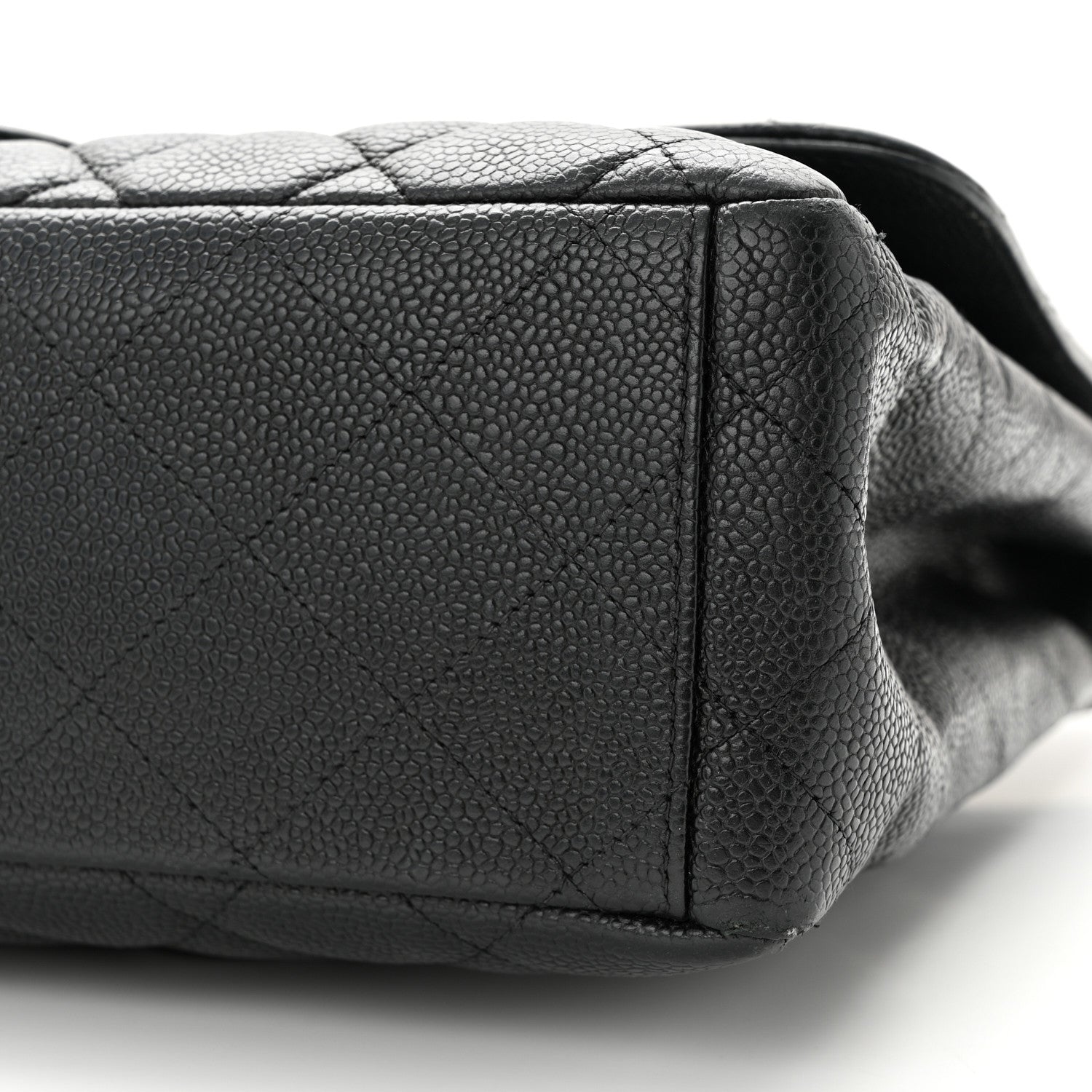 Chanel Caviar Quilted Maxi Single Flap Black 10 of 14