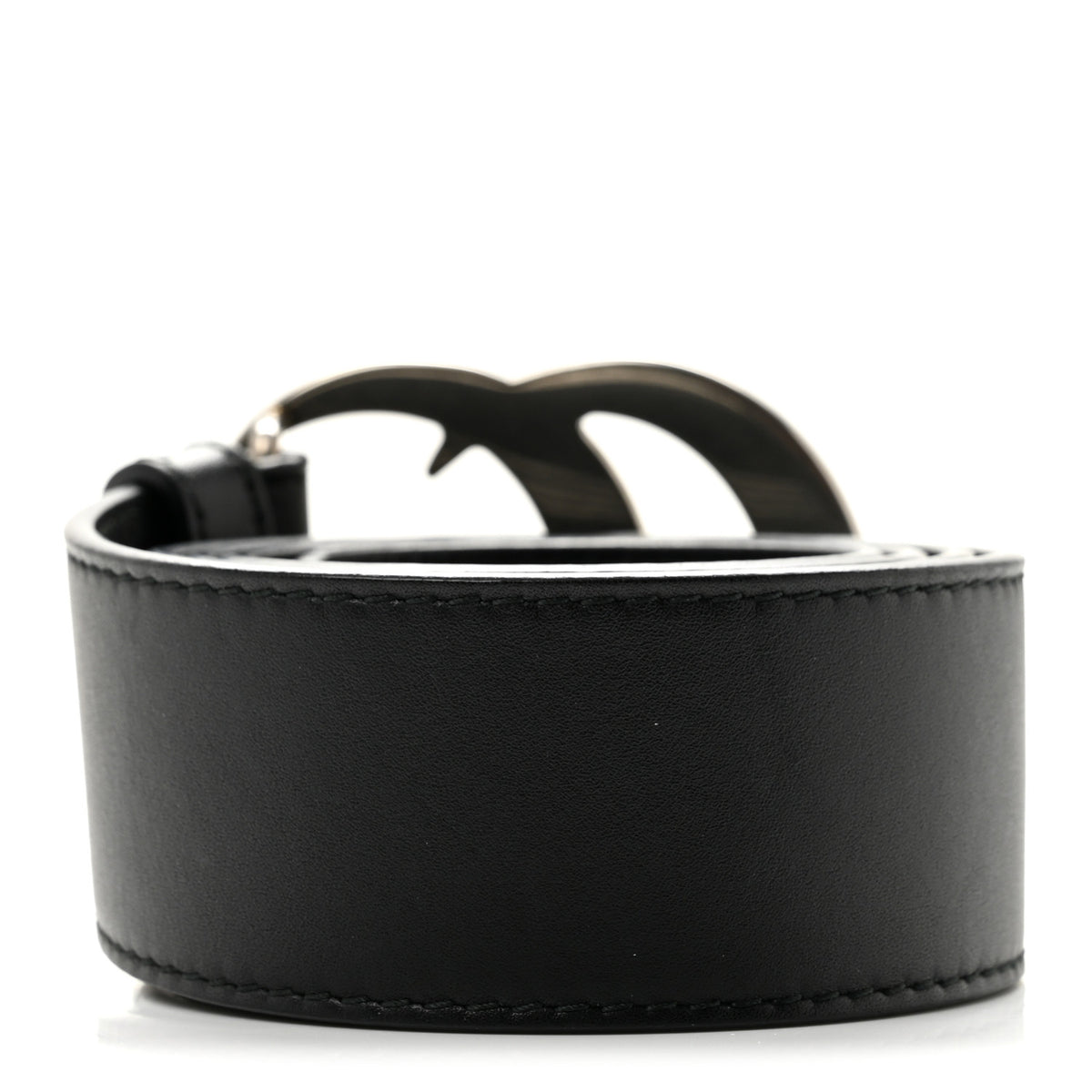 Gucci Calfskin Double G 40mm Belt 80 32 Black 2 of 6