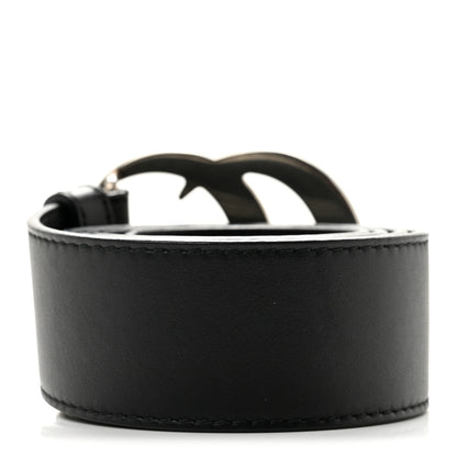 Gucci Calfskin Double G 40mm Belt 80 32 Black 2 of 6