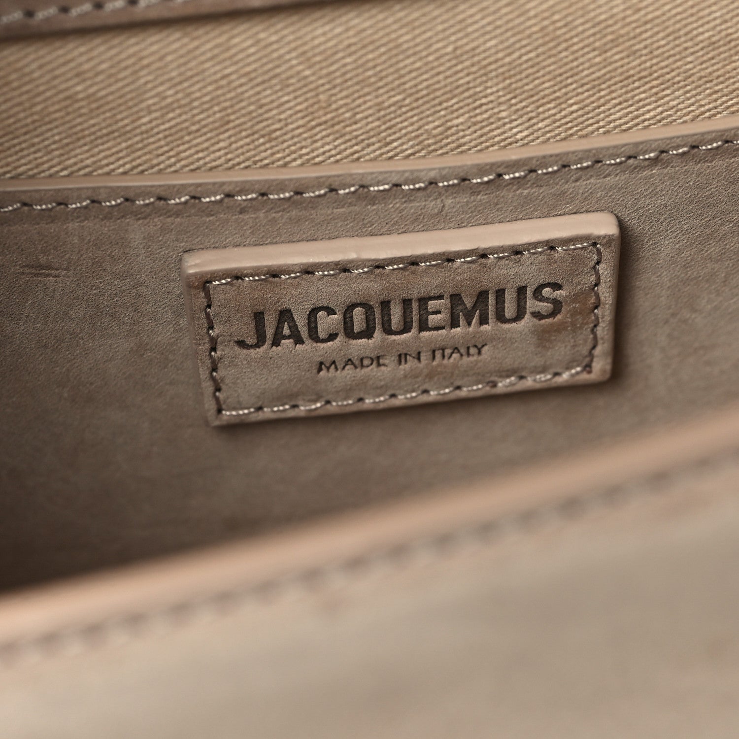 Jacquemus Suede Le Bambino Long Dark Beige 6 of 10
