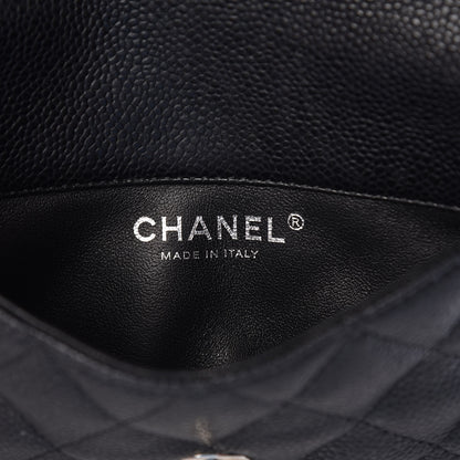 Chanel Caviar Quilted Daily Zip Crossbody Bag Black 7 of 10