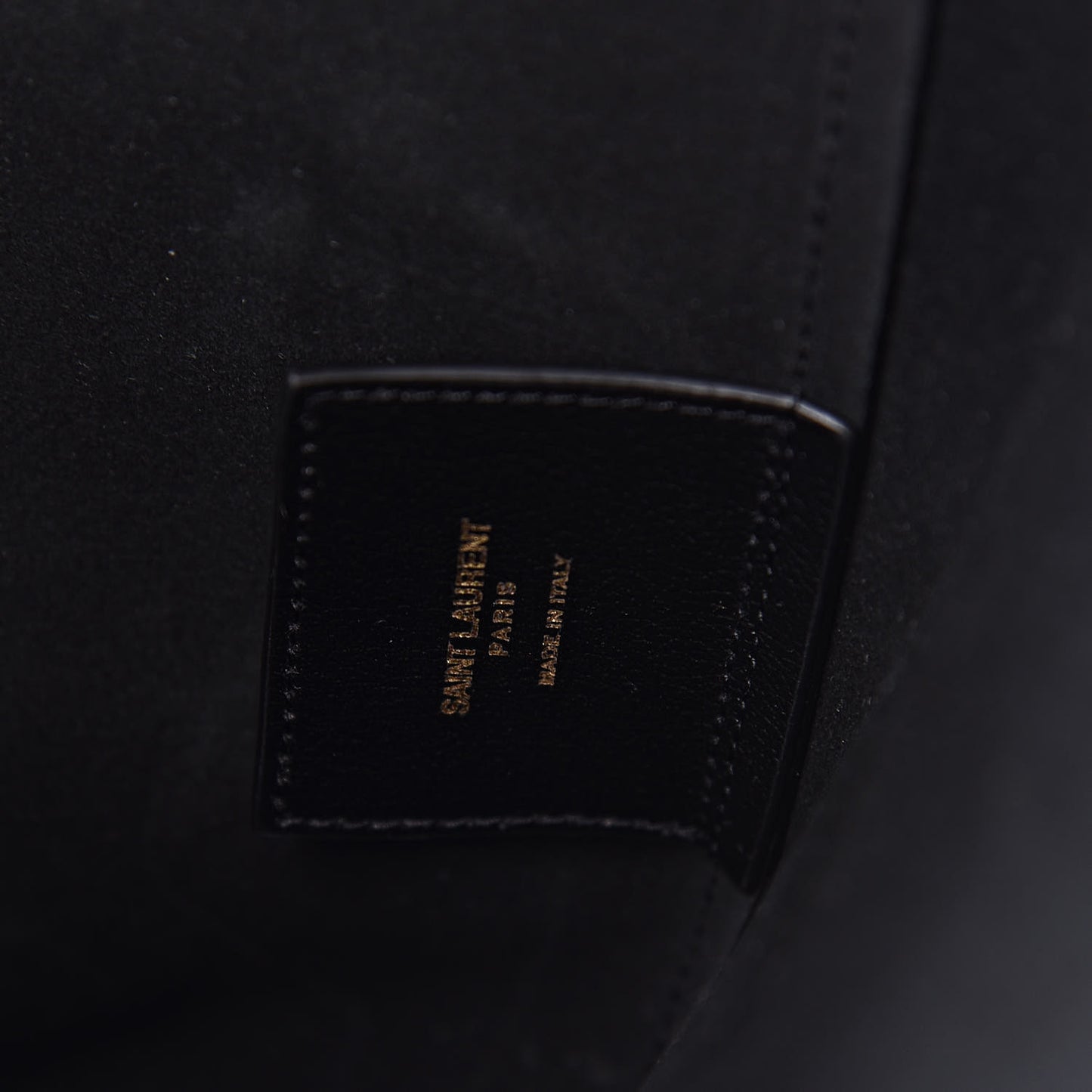 Calfskin Large Shopping Tote Black