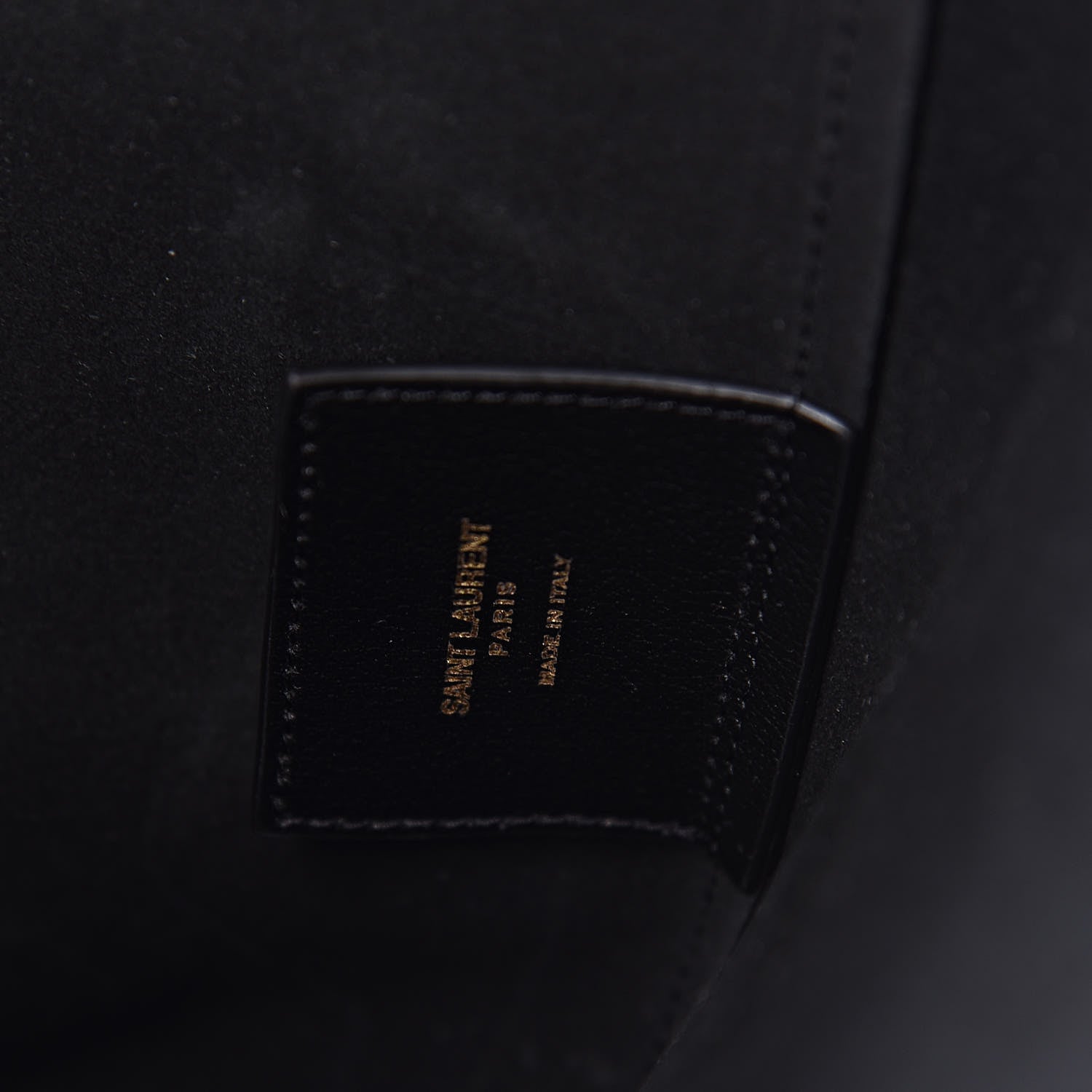 Saint Laurent Calfskin Large Shopping Tote Black 7 of 11