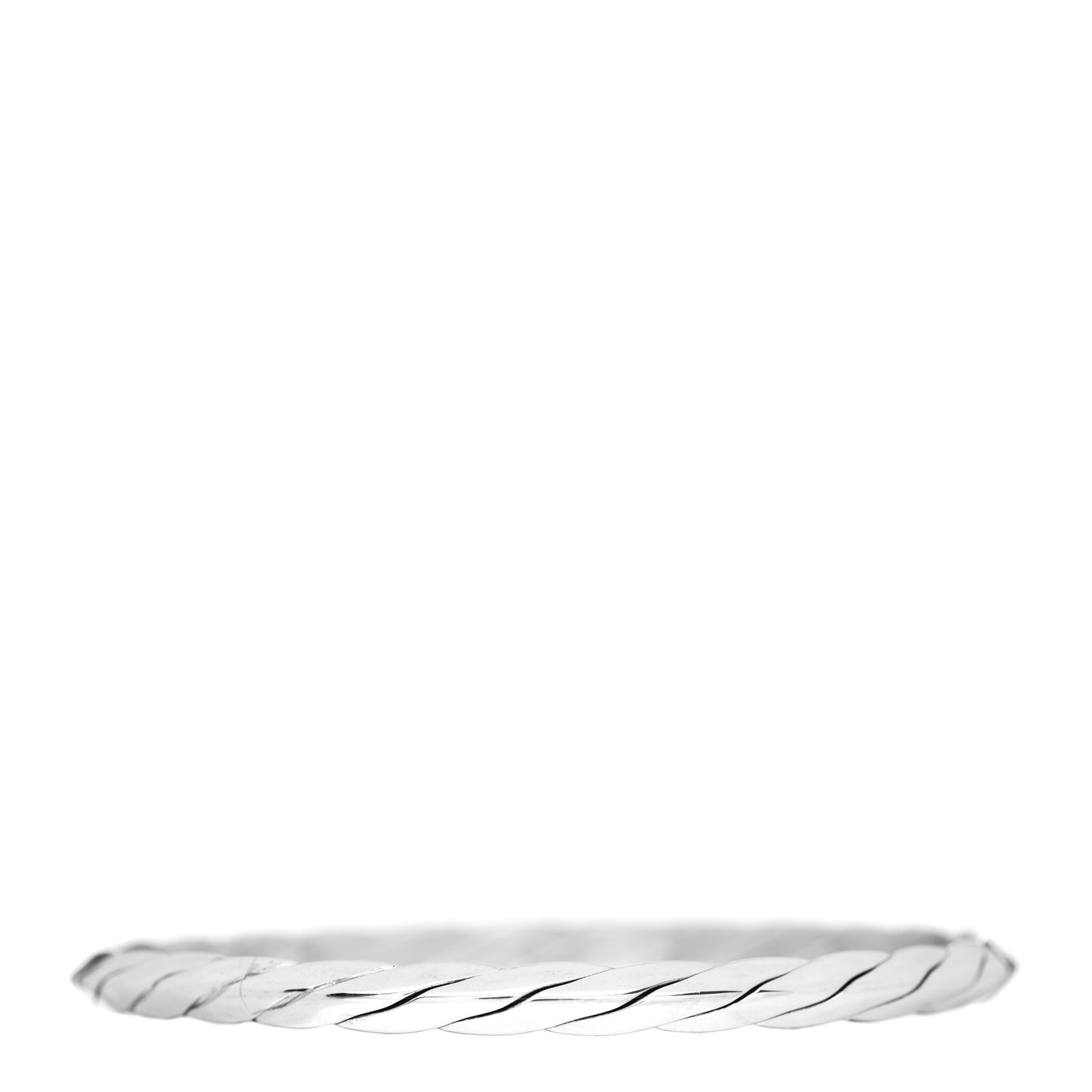 Sterling Silver Twisted Bangle Bracelet