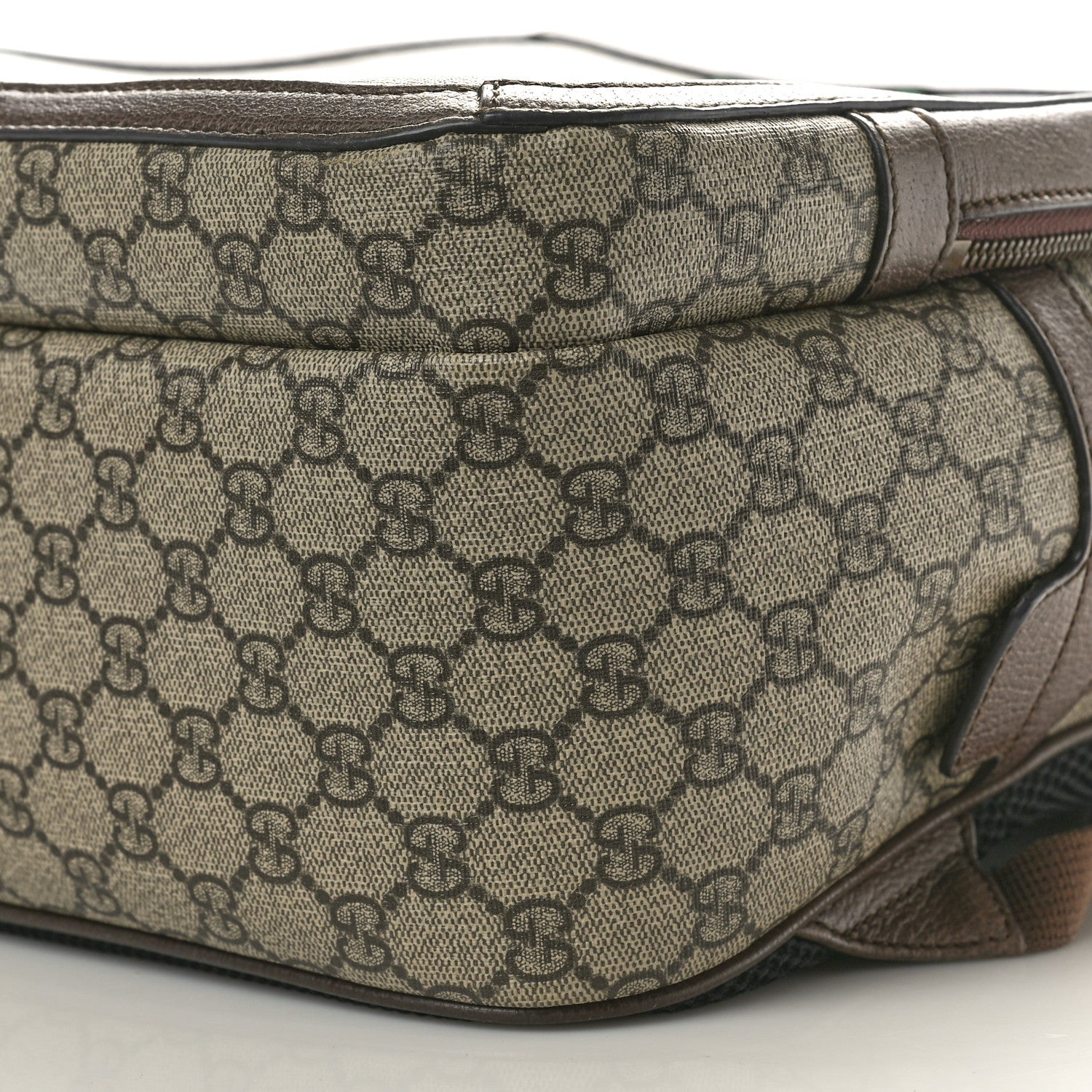 Gucci GG Supreme Monogram Medium Ophidia Day Backpack Brown 9 of 11