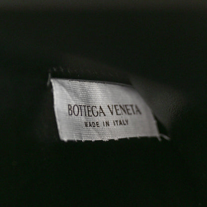 Bottega Veneta Nappa Maxi Intrecciato Large Cassette Flat Zip Pouch Black 7 of 9
