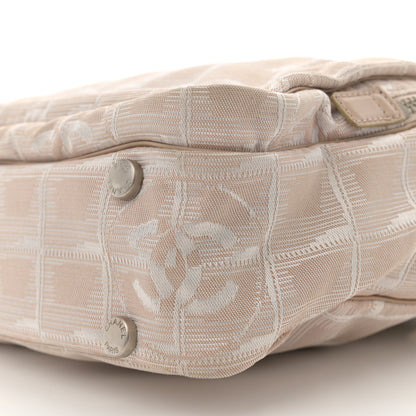 Chanel Nylon Small Travel Tote Beige 10 of 12