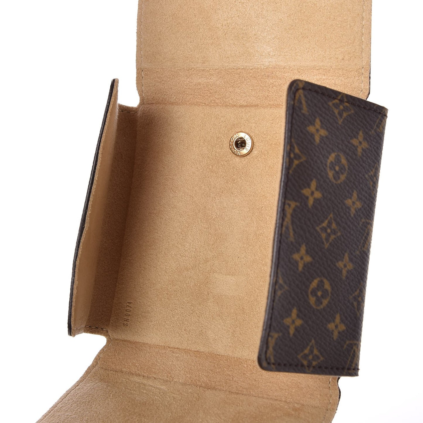Monogram Folding Jewelry Case