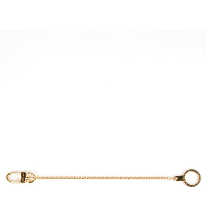 Louis Vuitton Metal Pochette Extender Key Ring Chain Gold 1 of 5