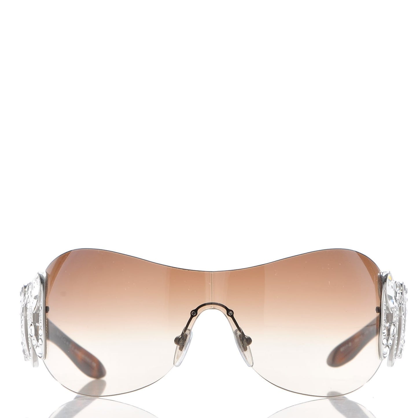 BVLGARI Crystal Sunglasses 6017-B Tortoise