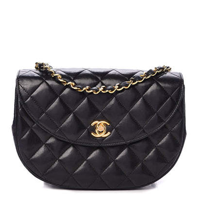 Chanel Lambskin Quilted Small Single Flap Black 1 of 21