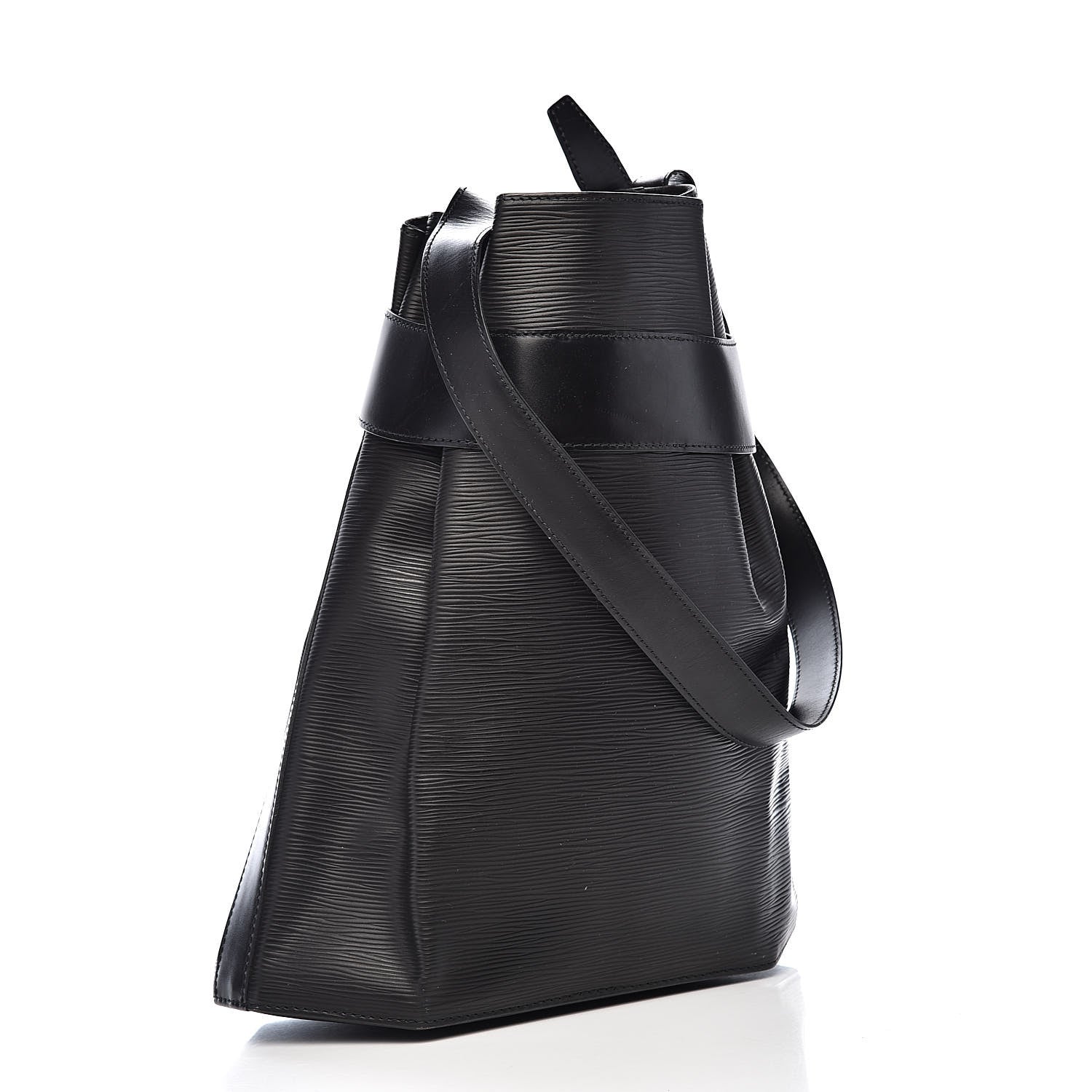 Louis Vuitton Epi Sac D'Epaule Black 3 of 11