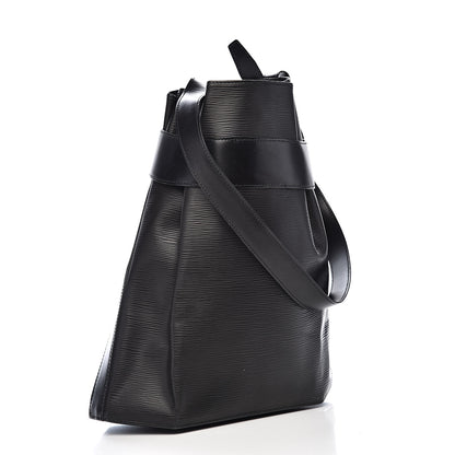 Louis Vuitton Epi Sac D'Epaule Black 3 of 11