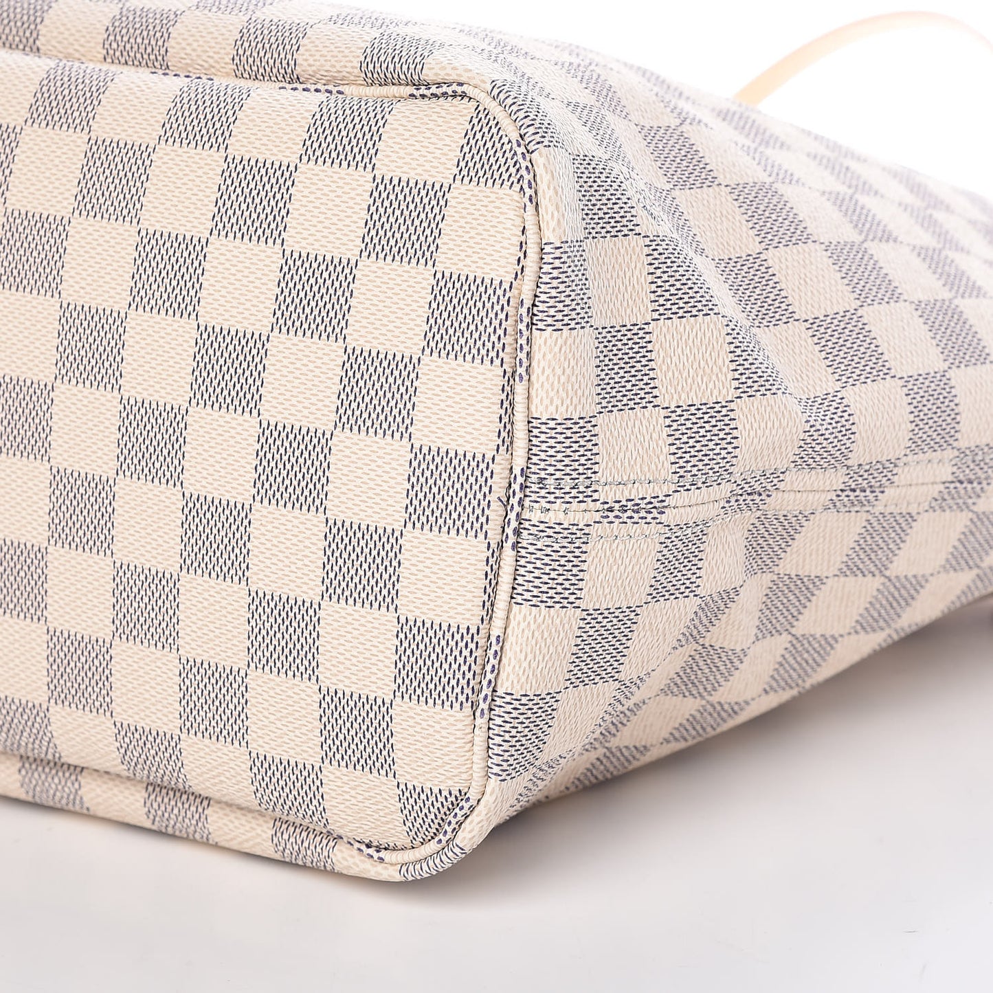 Damier Azur Neo Neverfull MM Rose Ballerine