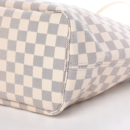 Louis Vuitton Damier Azur Neo Neverfull MM Rose Ballerine 12 of 12