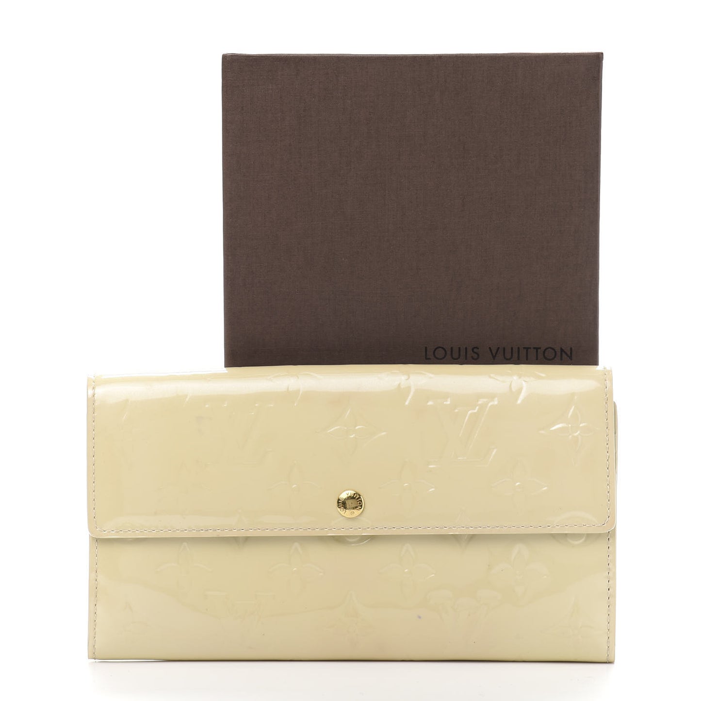 Vernis Sarah Wallet Blanc Corail