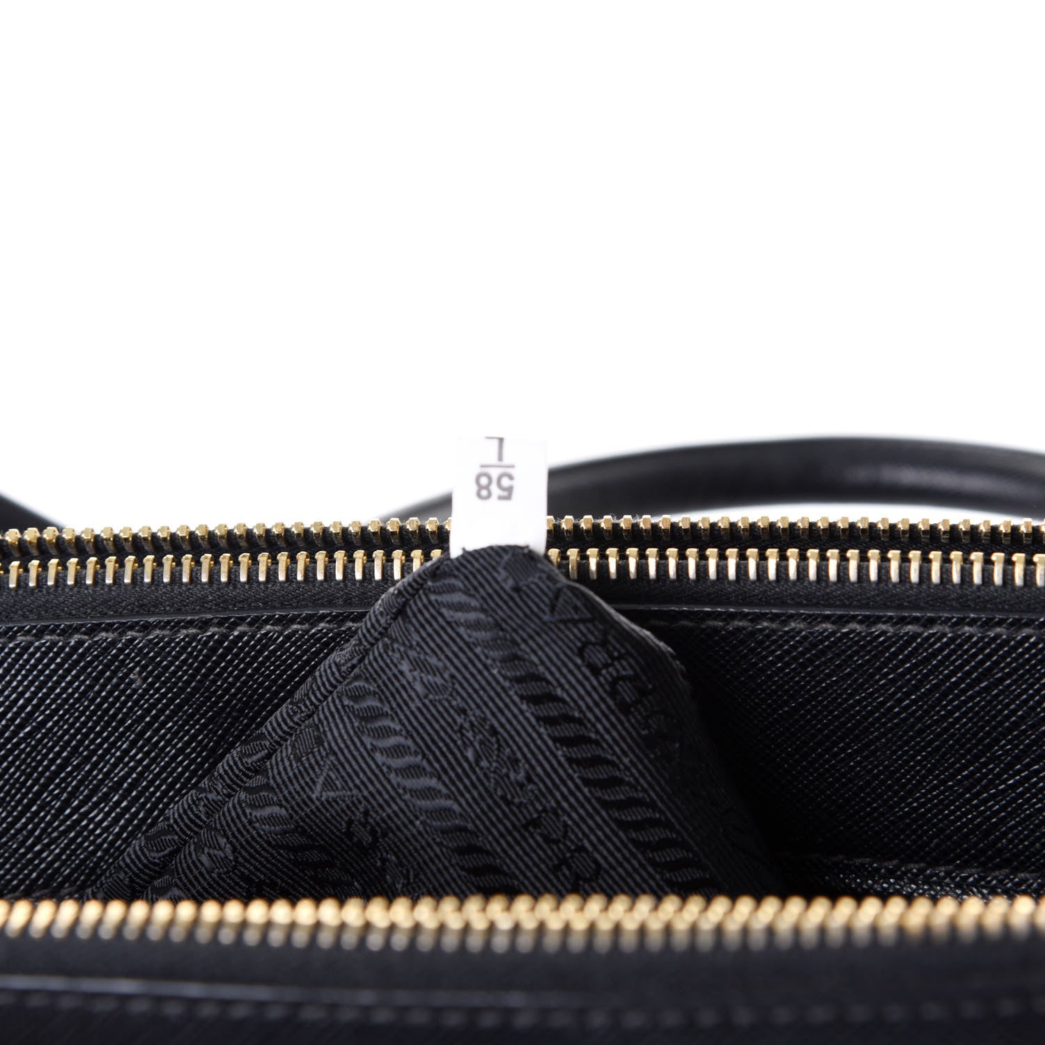 Prada Saffiano Medium Galleria Double Zip Tote Black 8 of 14