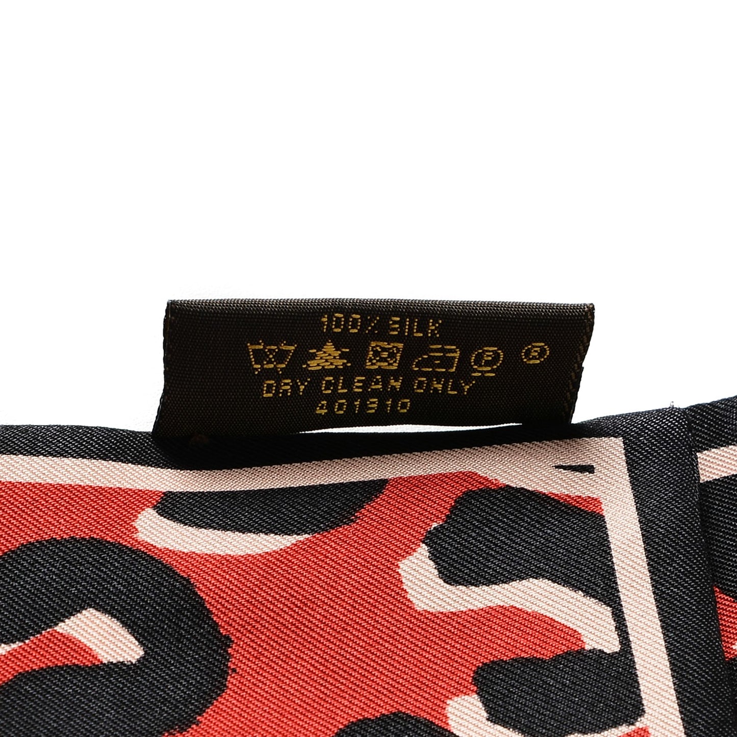 Silk Leopard Bandeau Rouge