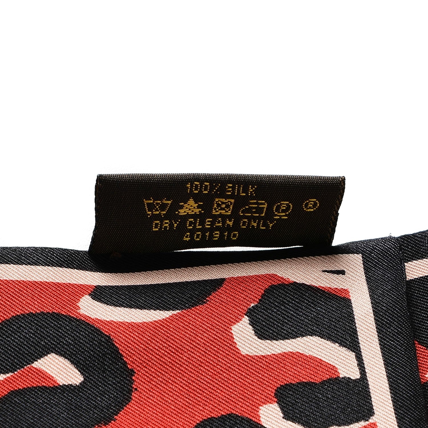 Louis Vuitton Silk Leopard Bandeau Rouge 5 of 5