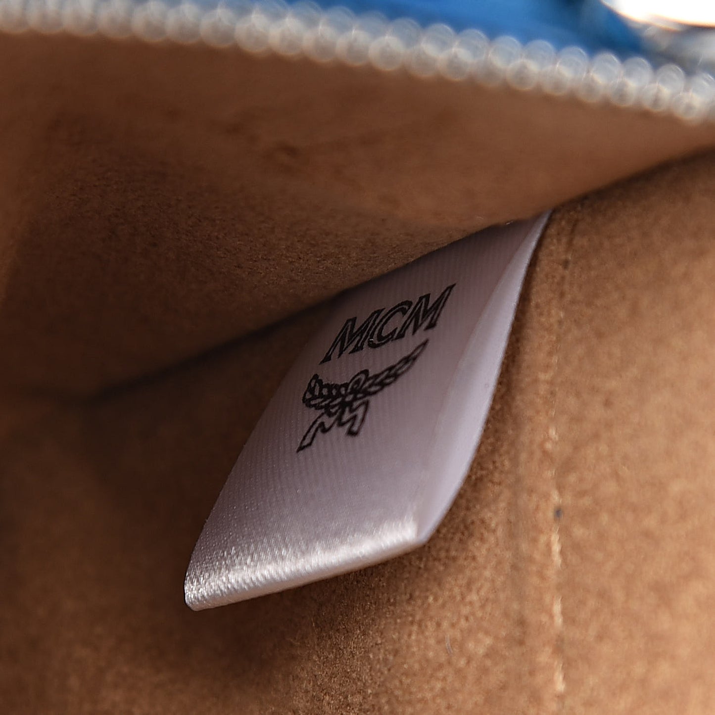 Grained Calfskin X-Mini Milla Tote Tile Blue