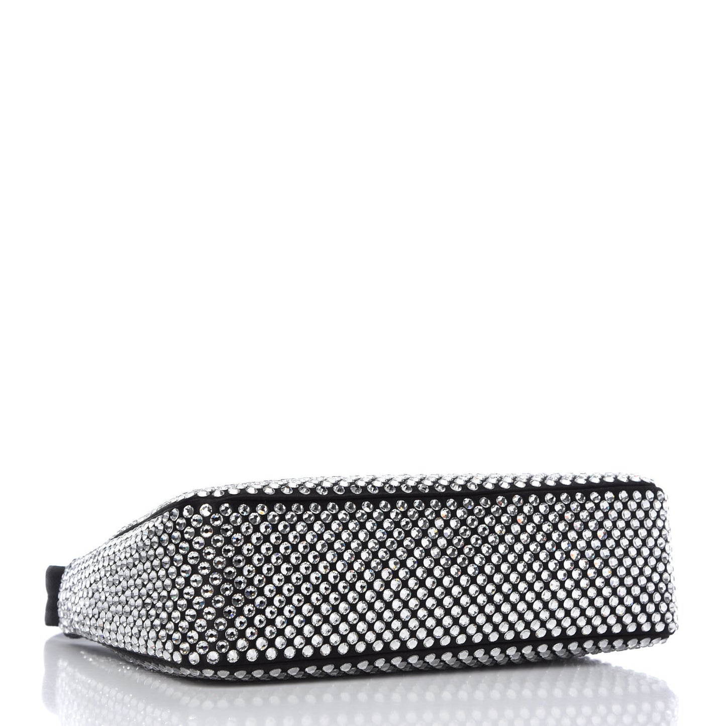 Satin Crystal Mini Re-Edition 2000 Bag Cristal