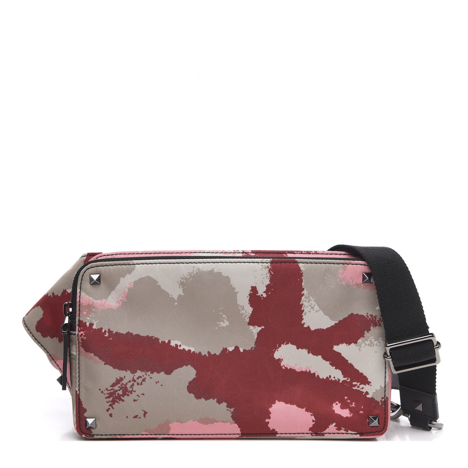 Valentino Garavani Nylon Camouart Belt Bag Red Multicolor 1 of 10