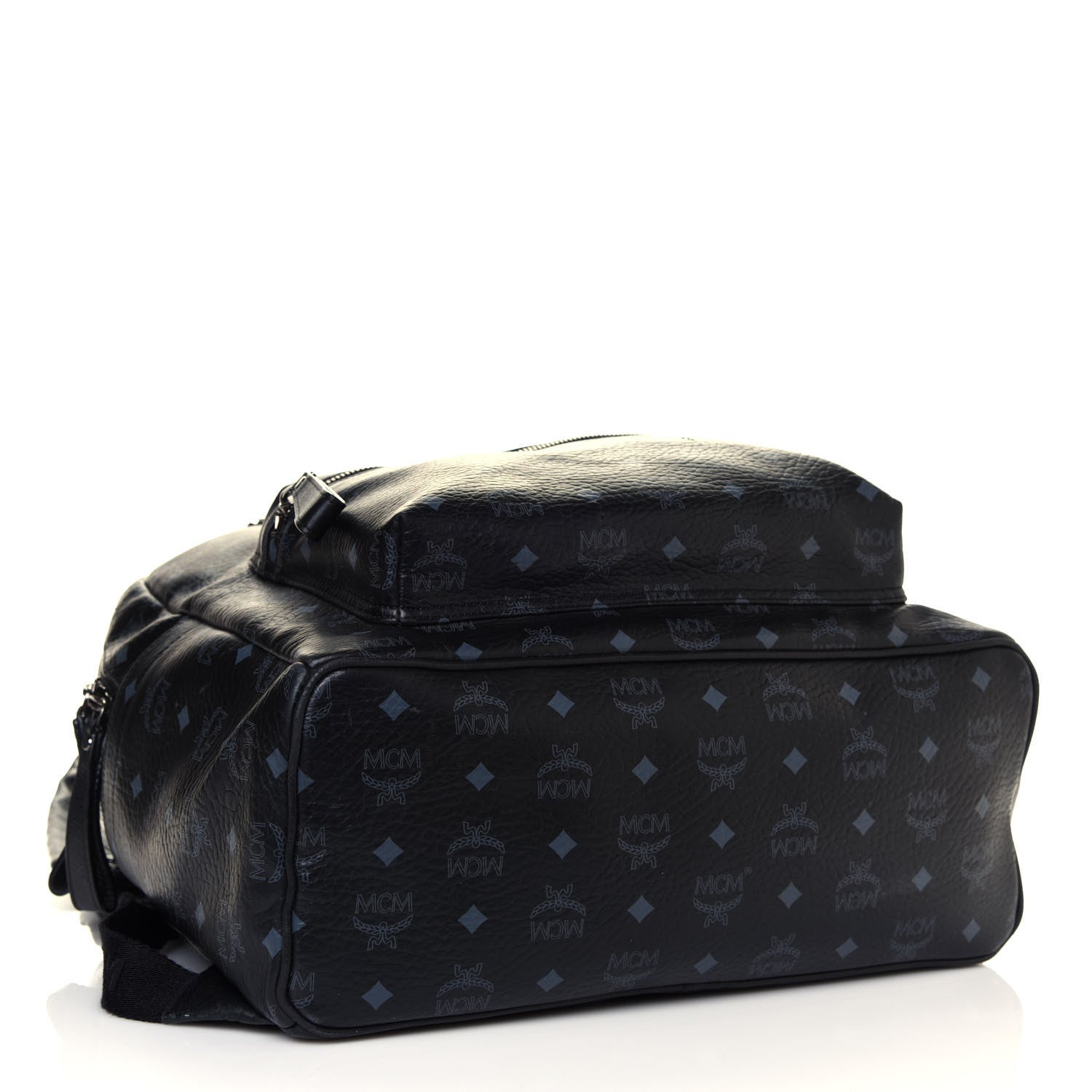 MCM Visetos Medium Sprinkle Stud Stark Backpack Black 4 of 11