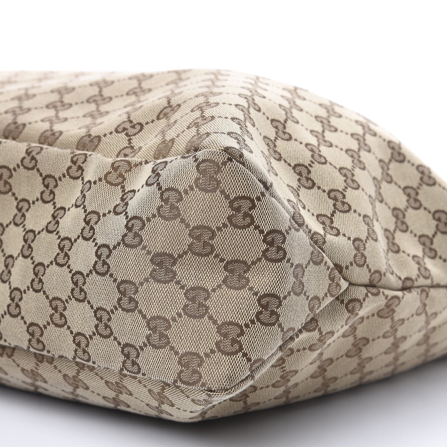 Gucci Monogram Large Horsebit Chain Hobo Dark Brown 8 of 8