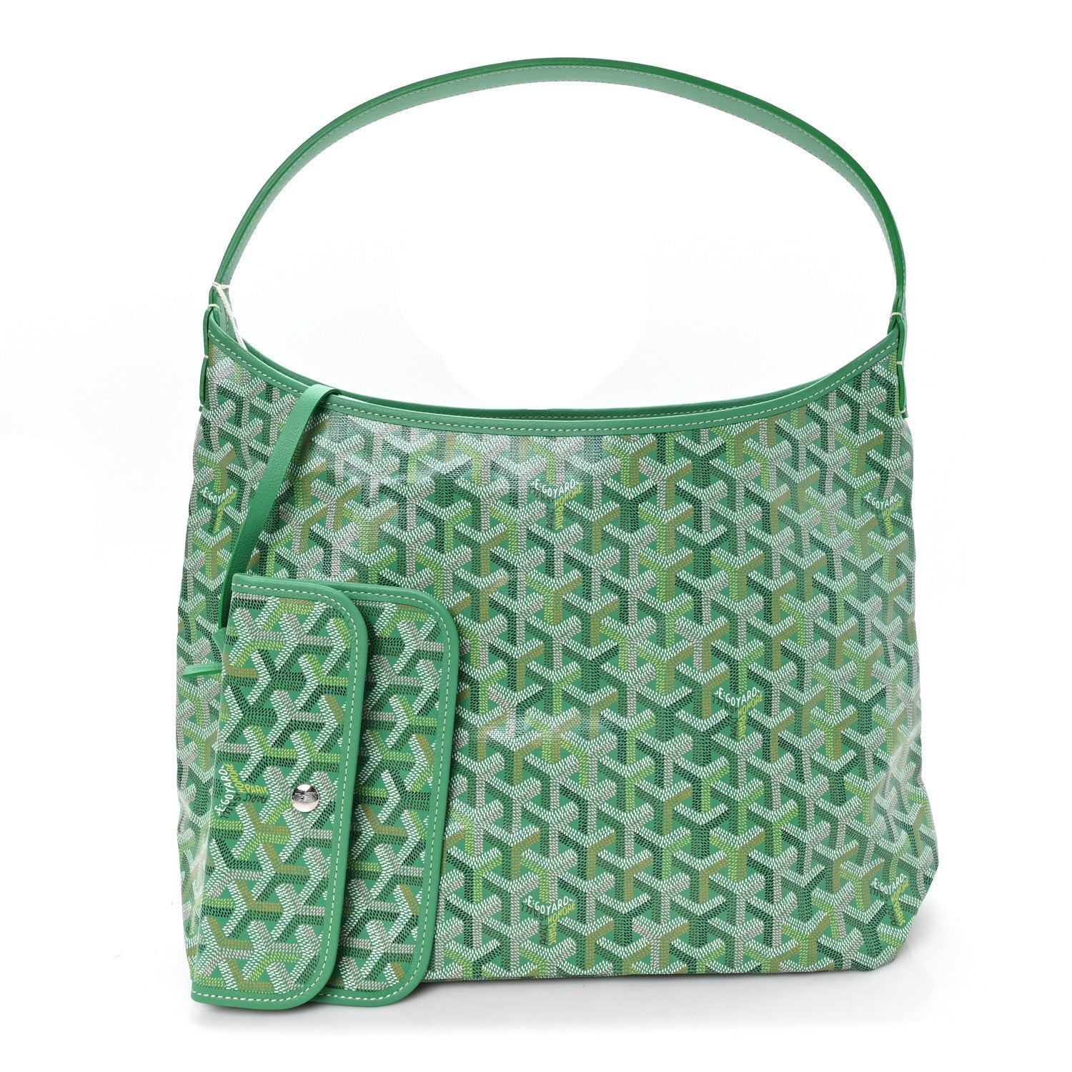 Goyard Goyardine Boheme Hobo Meadow Green 3 of 11