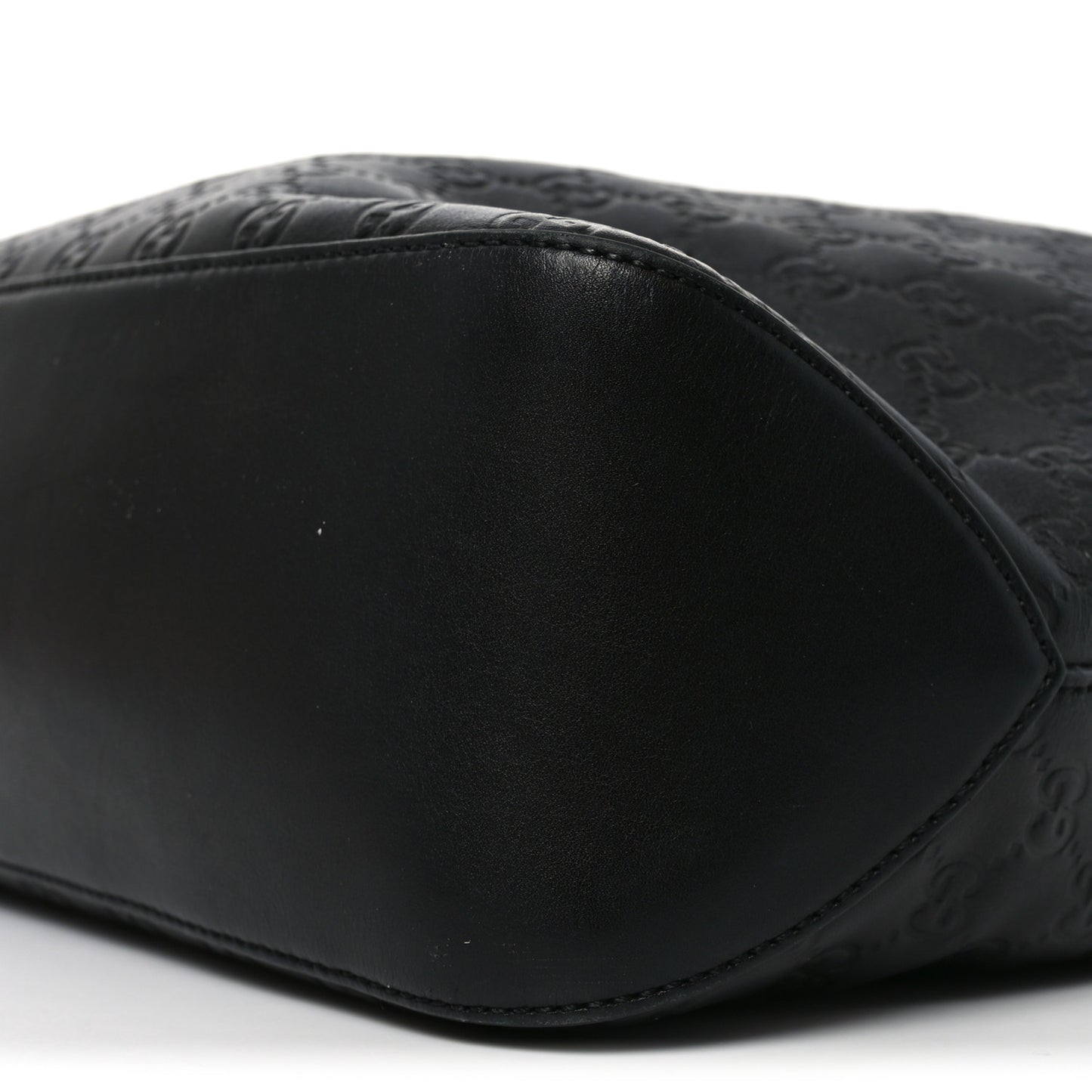 Guccissima Signature Large Linea A Hobo Black