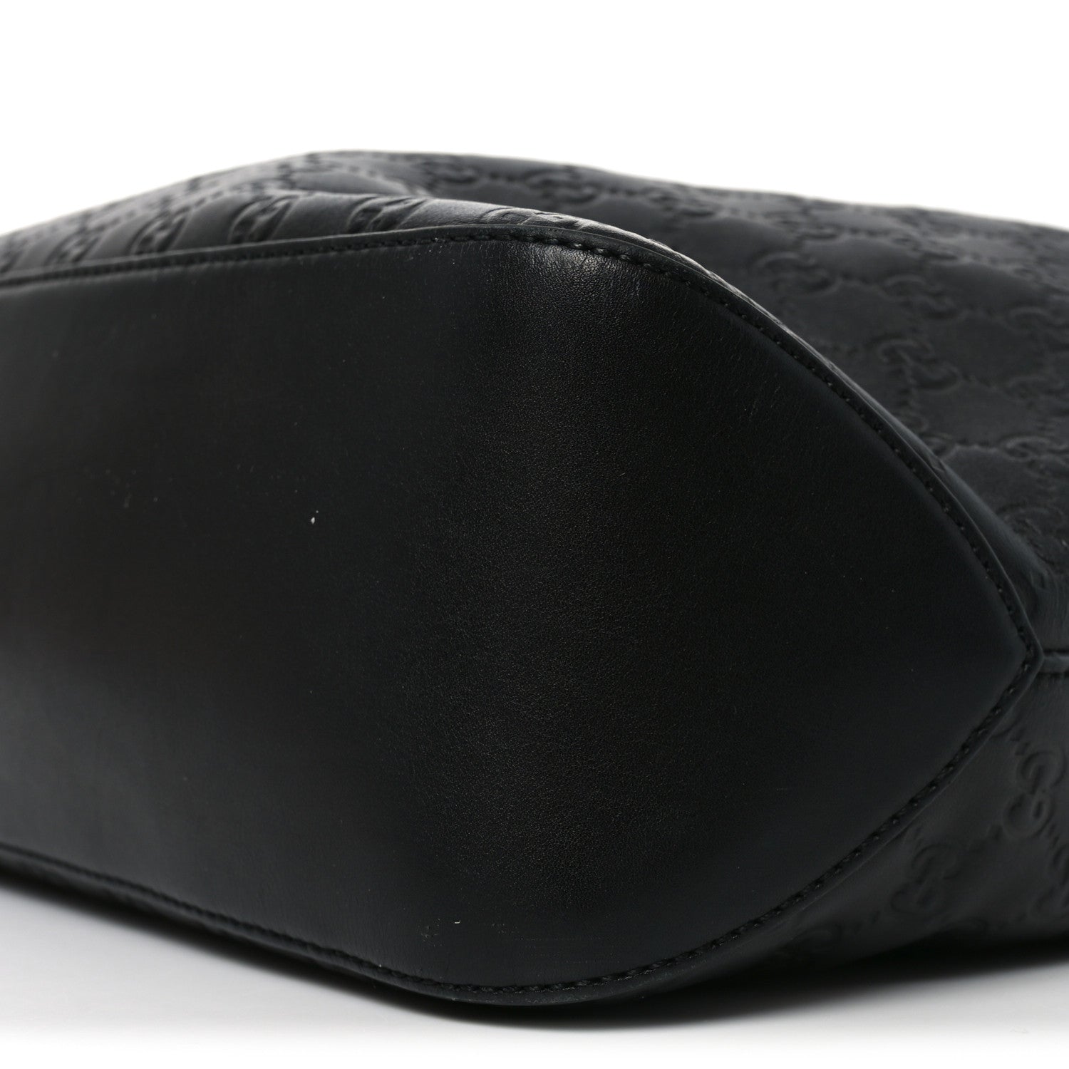 Gucci Guccissima Signature Large Linea A Hobo Black 10 of 12