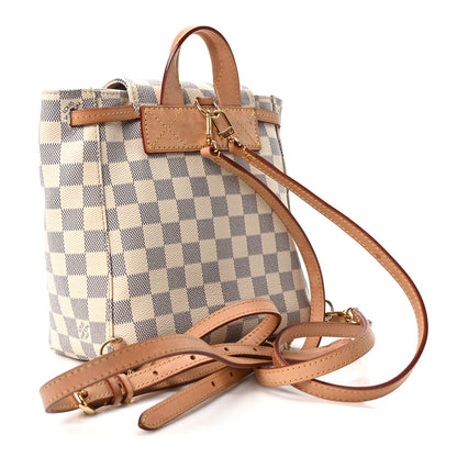 Louis Vuitton Damier Azur Sperone BB Backpack 2 of 9