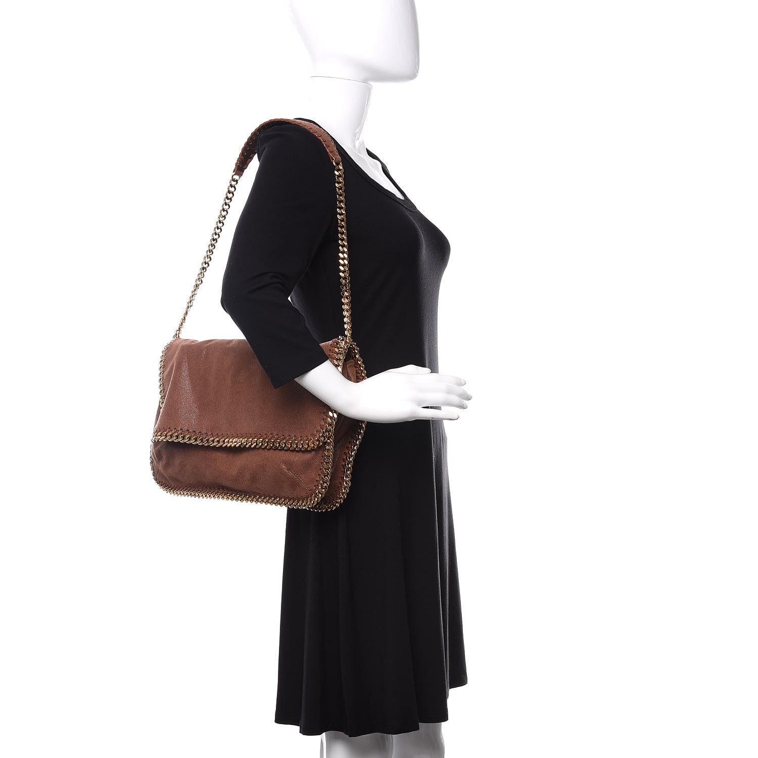 Stella McCartney Shaggy Deer Falabella Messenger Maple 2 of 10